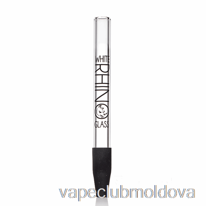 Kit Vape Pod Rinocer Alb Pyrex Dab Straw V1